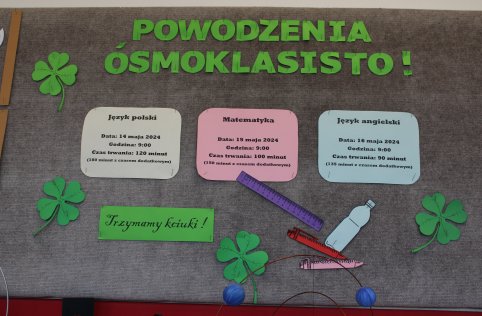 Pierwszy dzień egzaminu ósmoklasisty za nami