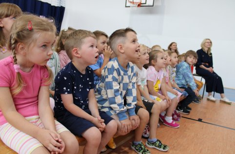 Klaun Walduś znów w naszej szkole