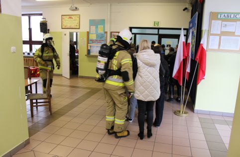 Próba ewakuacyjna w naszej szkole