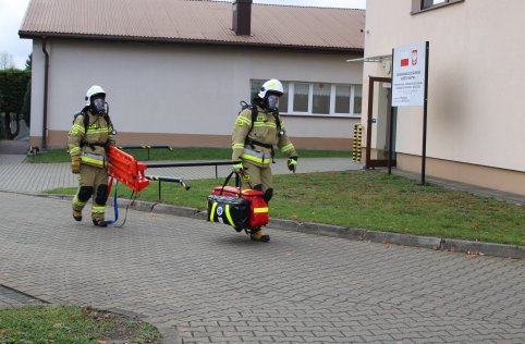 Próba ewakuacyjna w naszej szkole