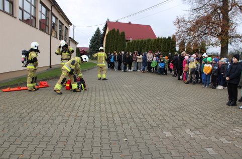 Próba ewakuacyjna w naszej szkole