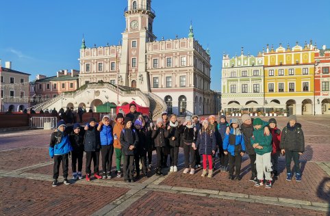 Wyjazd uczniów klas IV-V do Zamościa