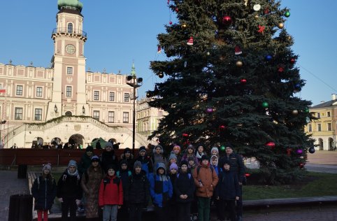 Wyjazd uczniów klas IV-V do Zamościa