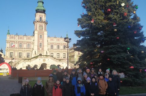 Wyjazd uczniów klas IV-V do Zamościa